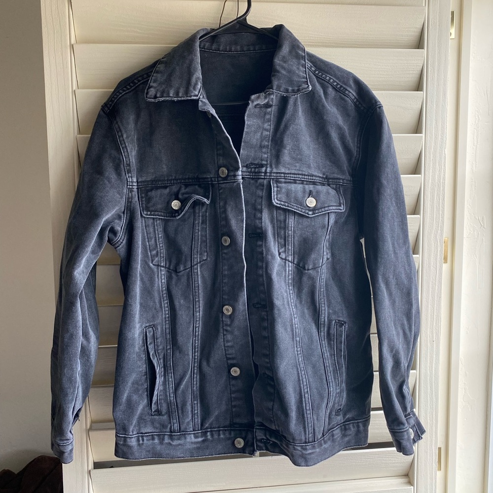 Brandy Melville Black Jean Jacket